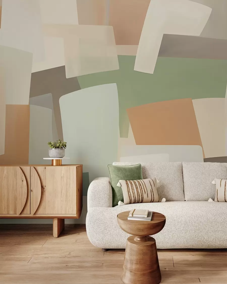 wall murals Geometric abstraction w05783
