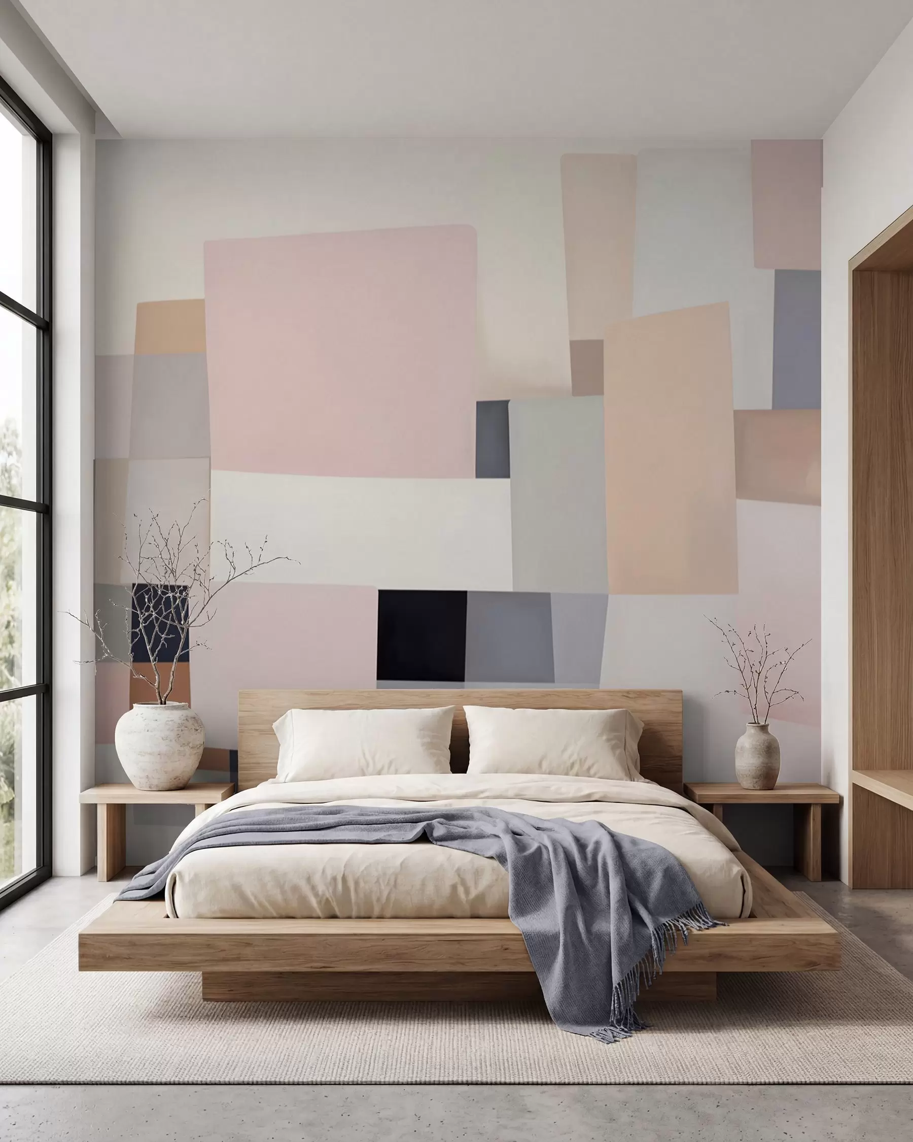 wall murals Pastel Geometry w05785
