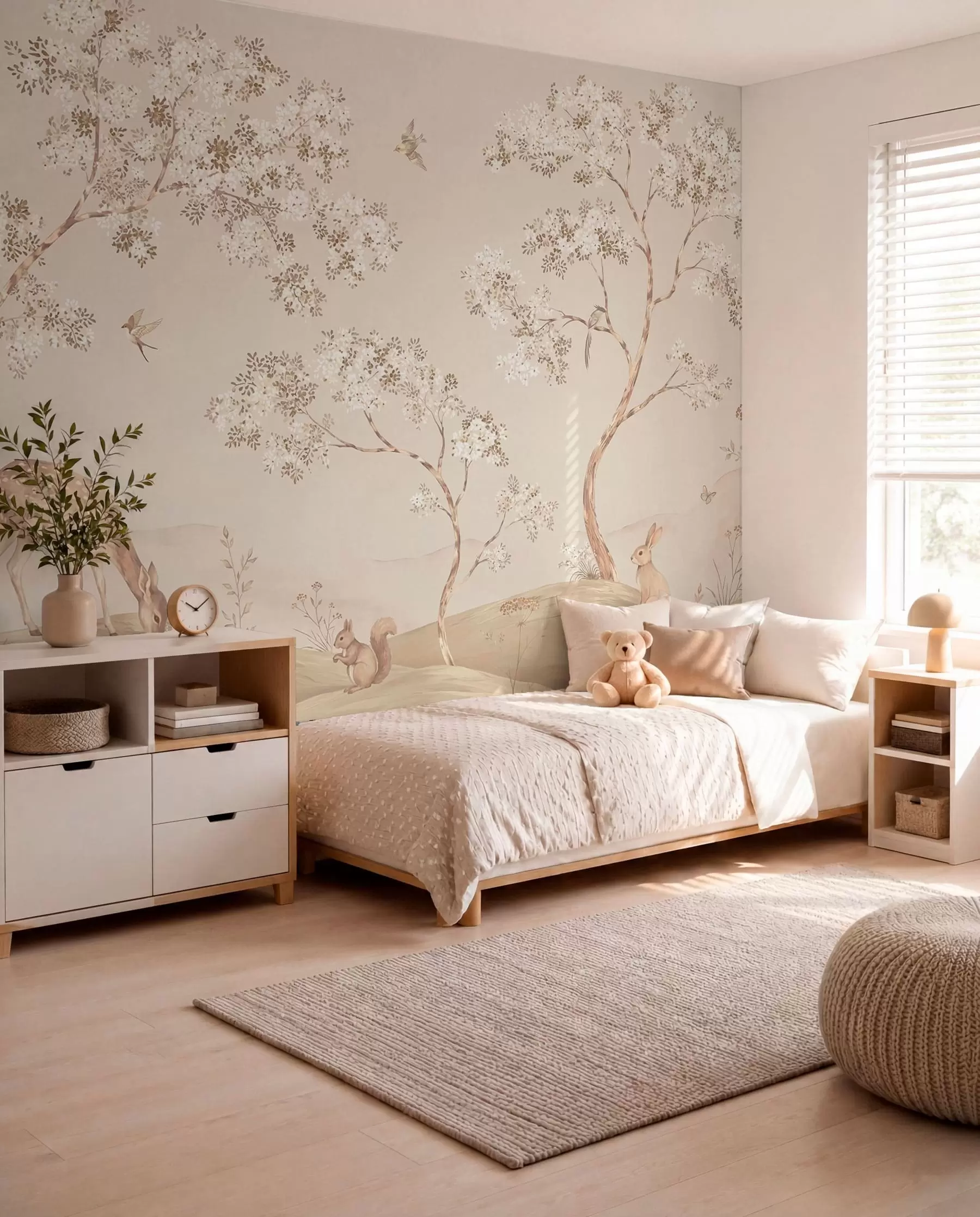 wall murals Woodland in Bloom w05809