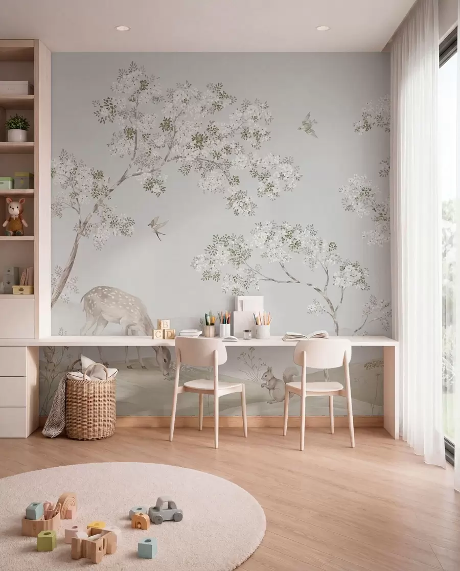wall murals Garden and memory w05809v1
