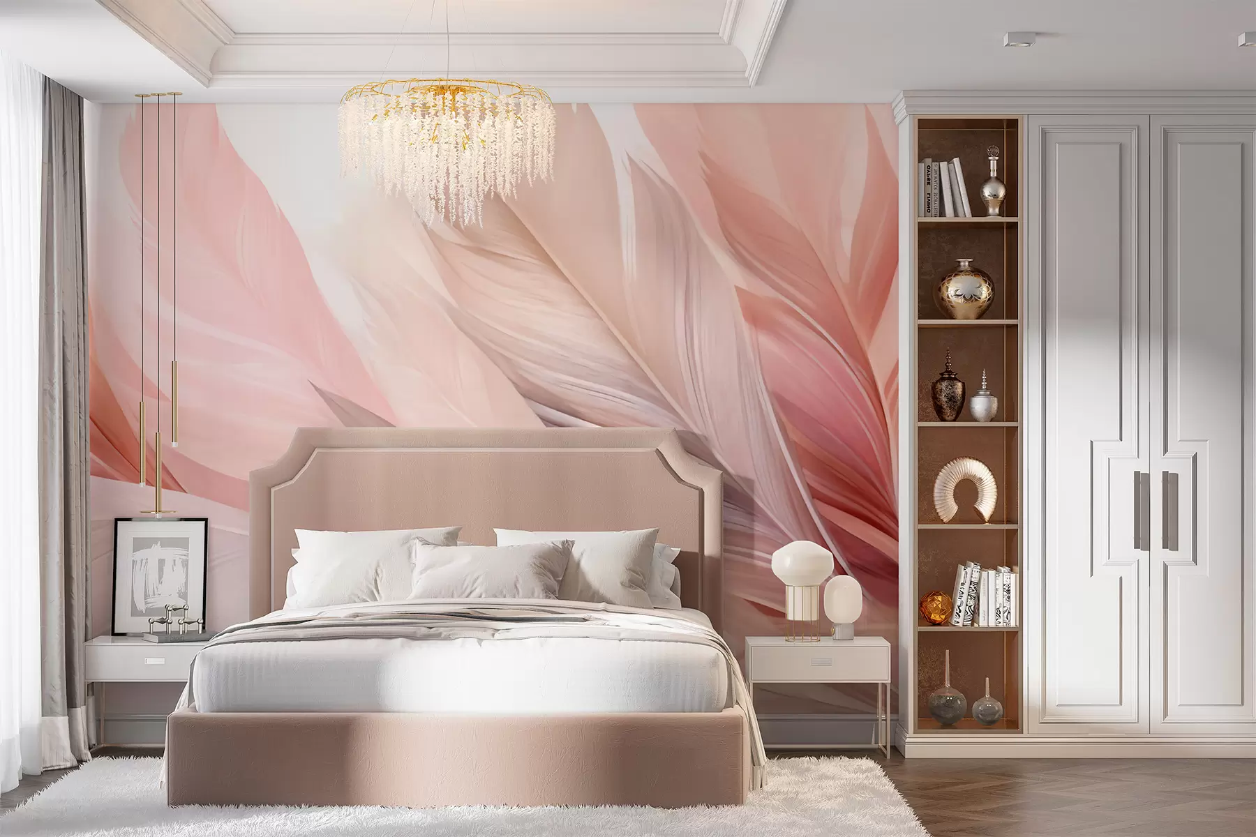 wall murals Feathers w05793