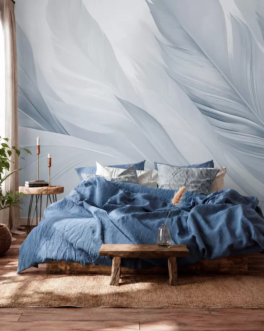 wall murals Feathers w05793v2