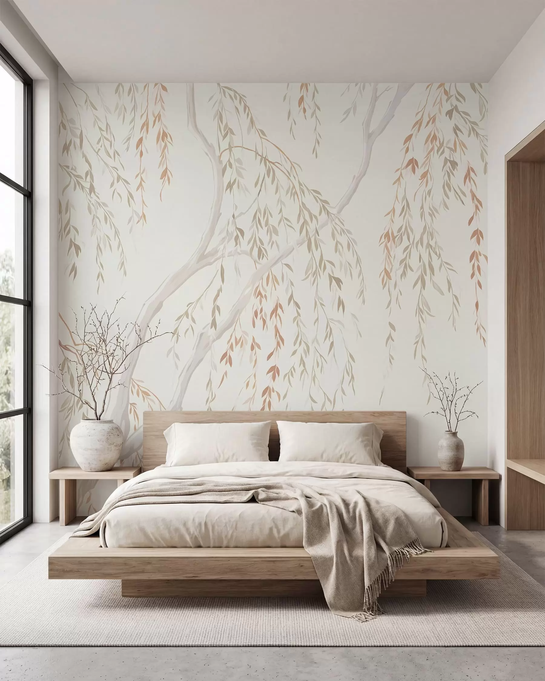 wall murals Blush Willow w05812v4