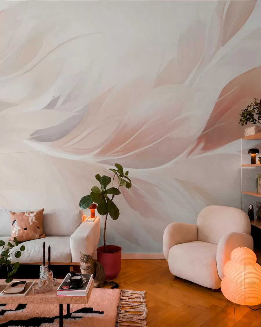 wall murals Feathers w05763