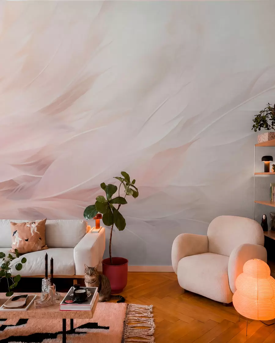 wall murals Feathers w05770