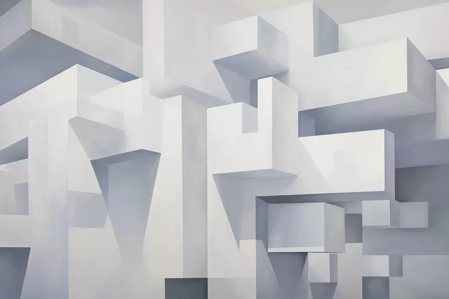 wall murals Geometric abstraction w05823