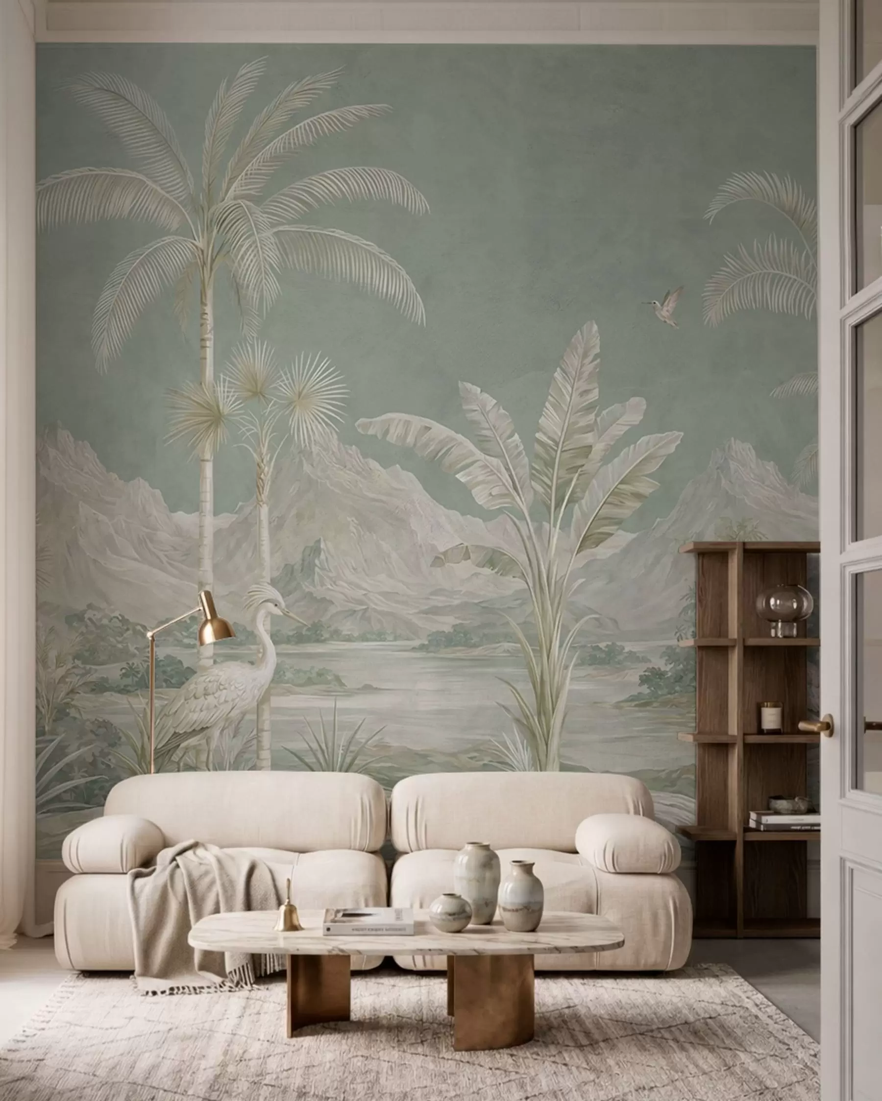 wall murals Vintage Tropics w05819