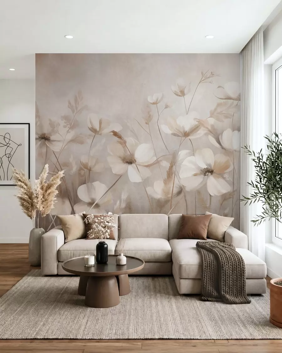 wall murals Flowers in Soft Light w10019