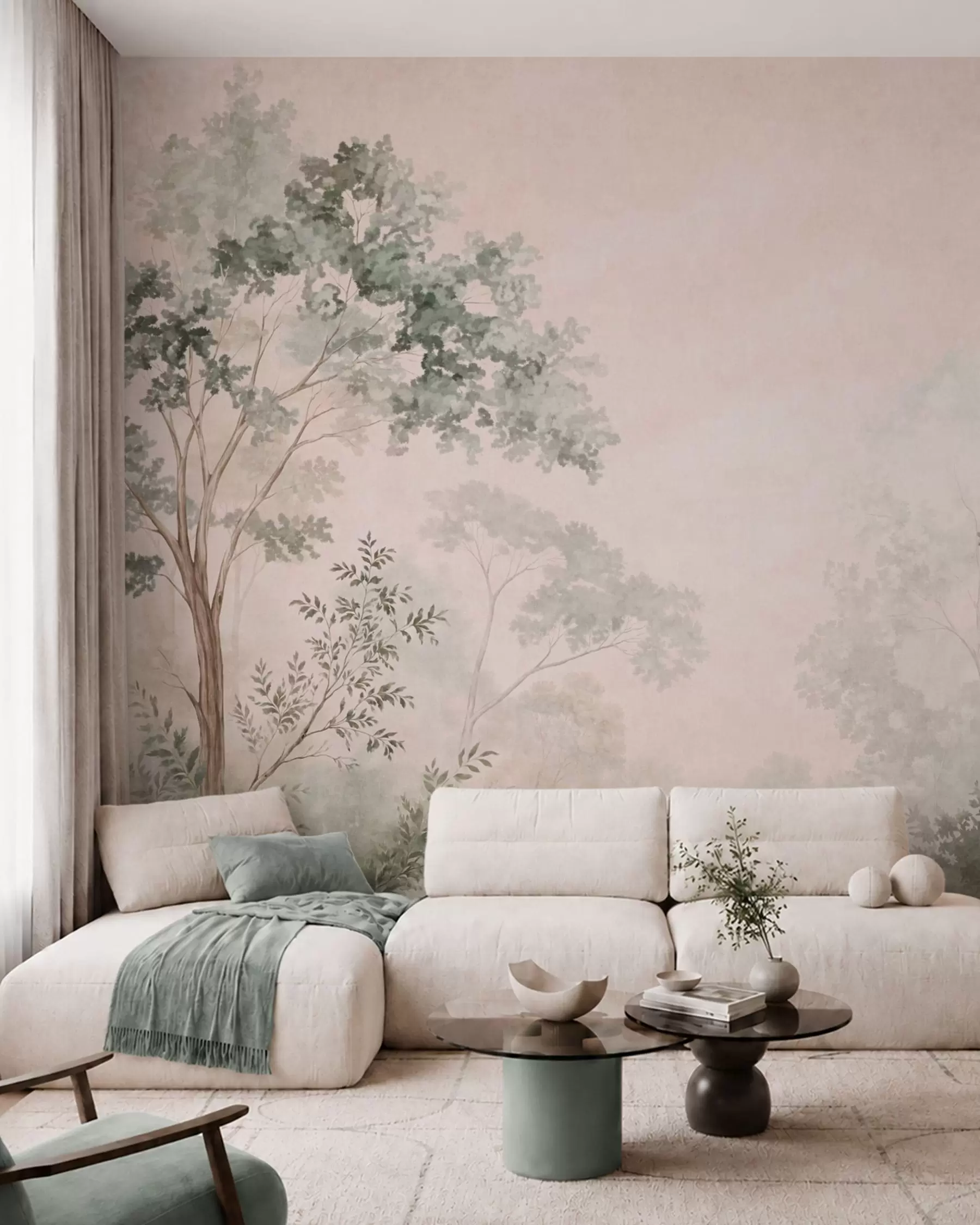 wall murals Blush Grove w05856
