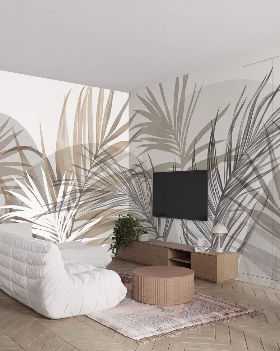 wall murals Palm Sketch w10025