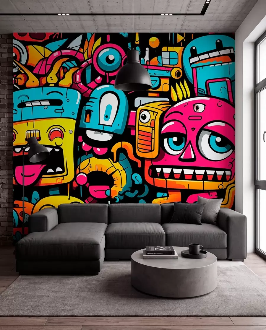 wall murals Graffiti w05762