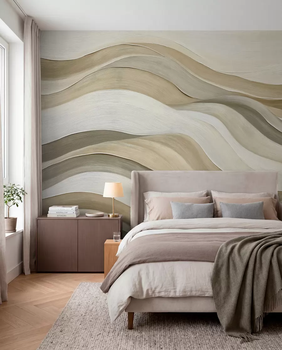 wall murals Abstract lines w05881