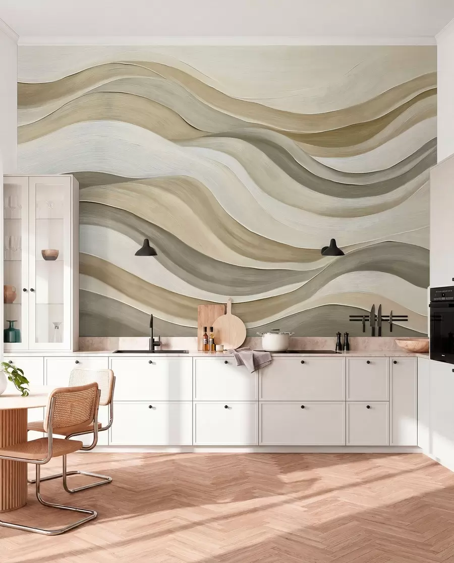 wall murals Abstract lines w05881