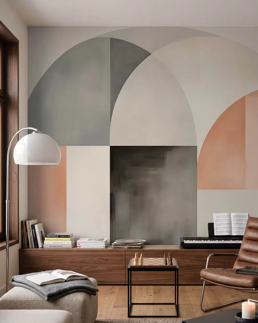 wall murals Geometric abstraction w05847