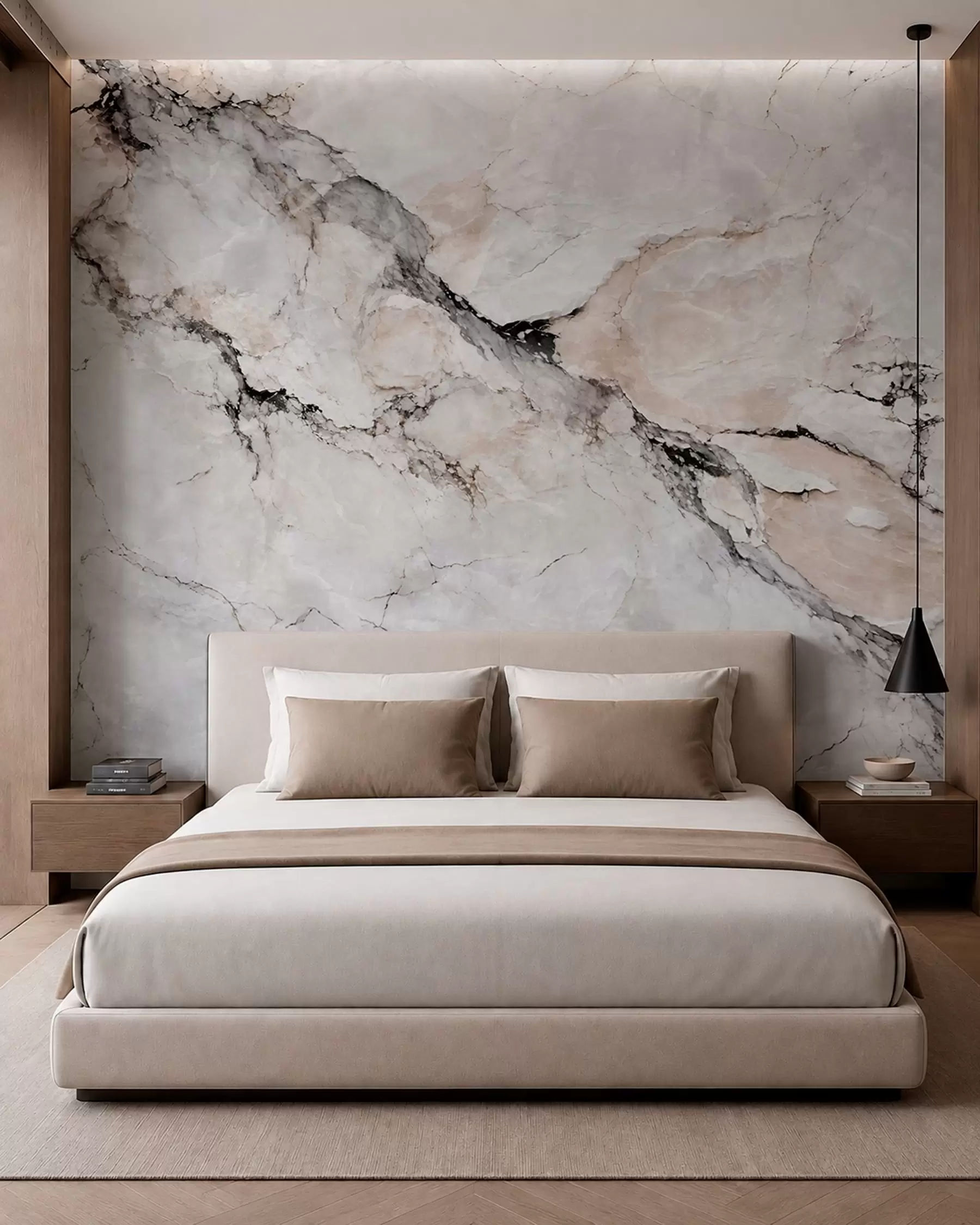 wall murals Marble Veins w05884
