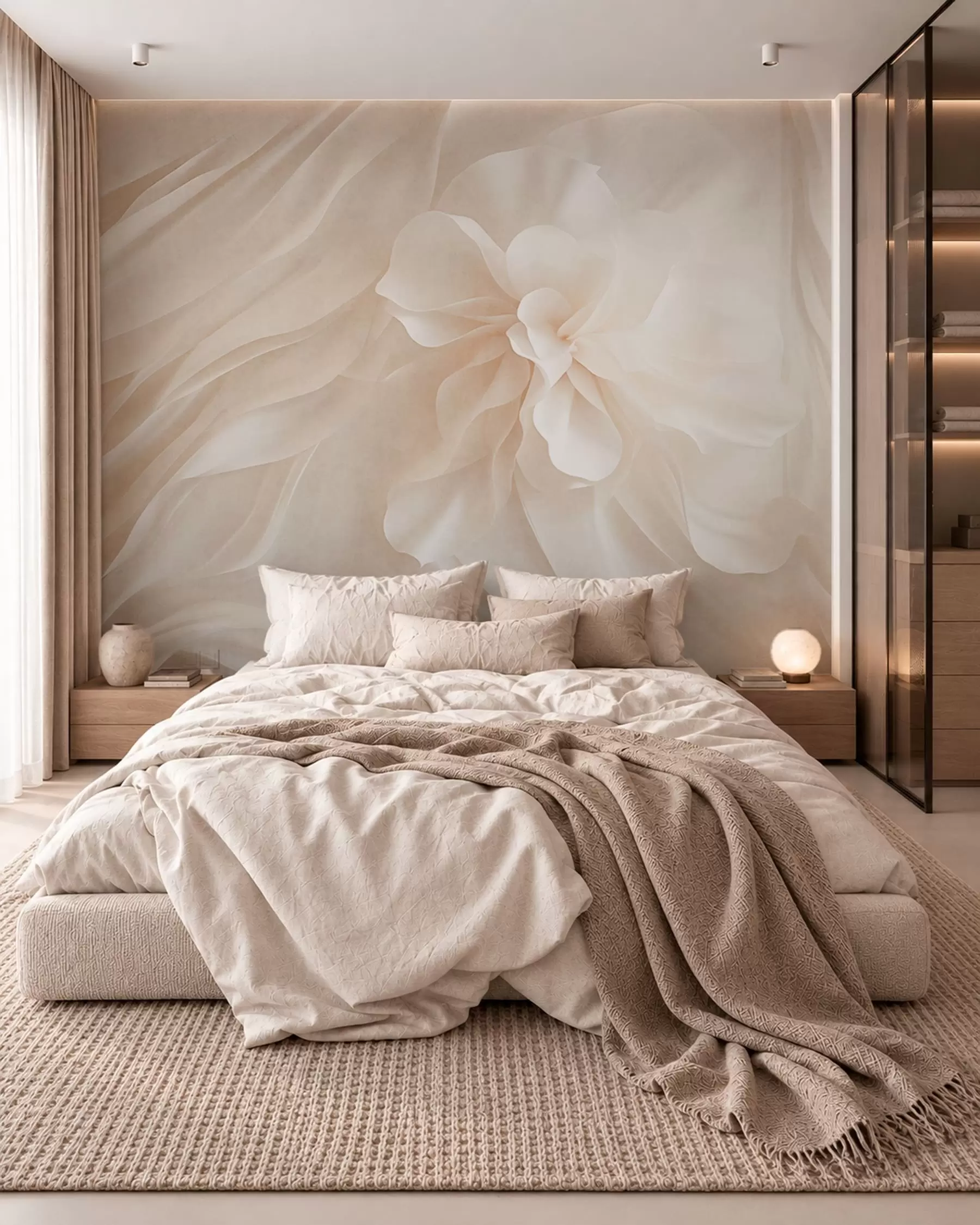 wall murals Quiet Blossom w05894
