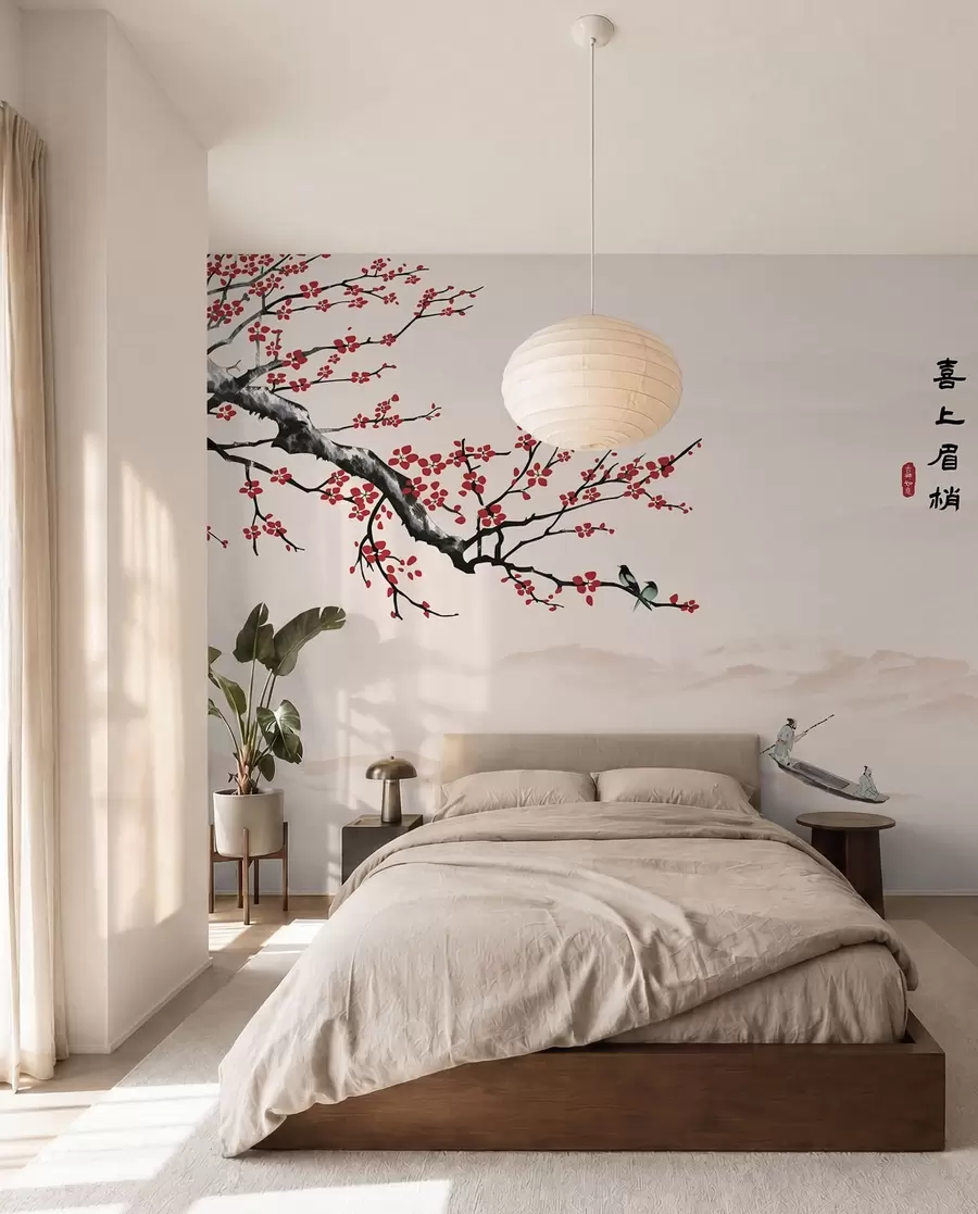 wall murals Vertebrate, sky e boat u40186