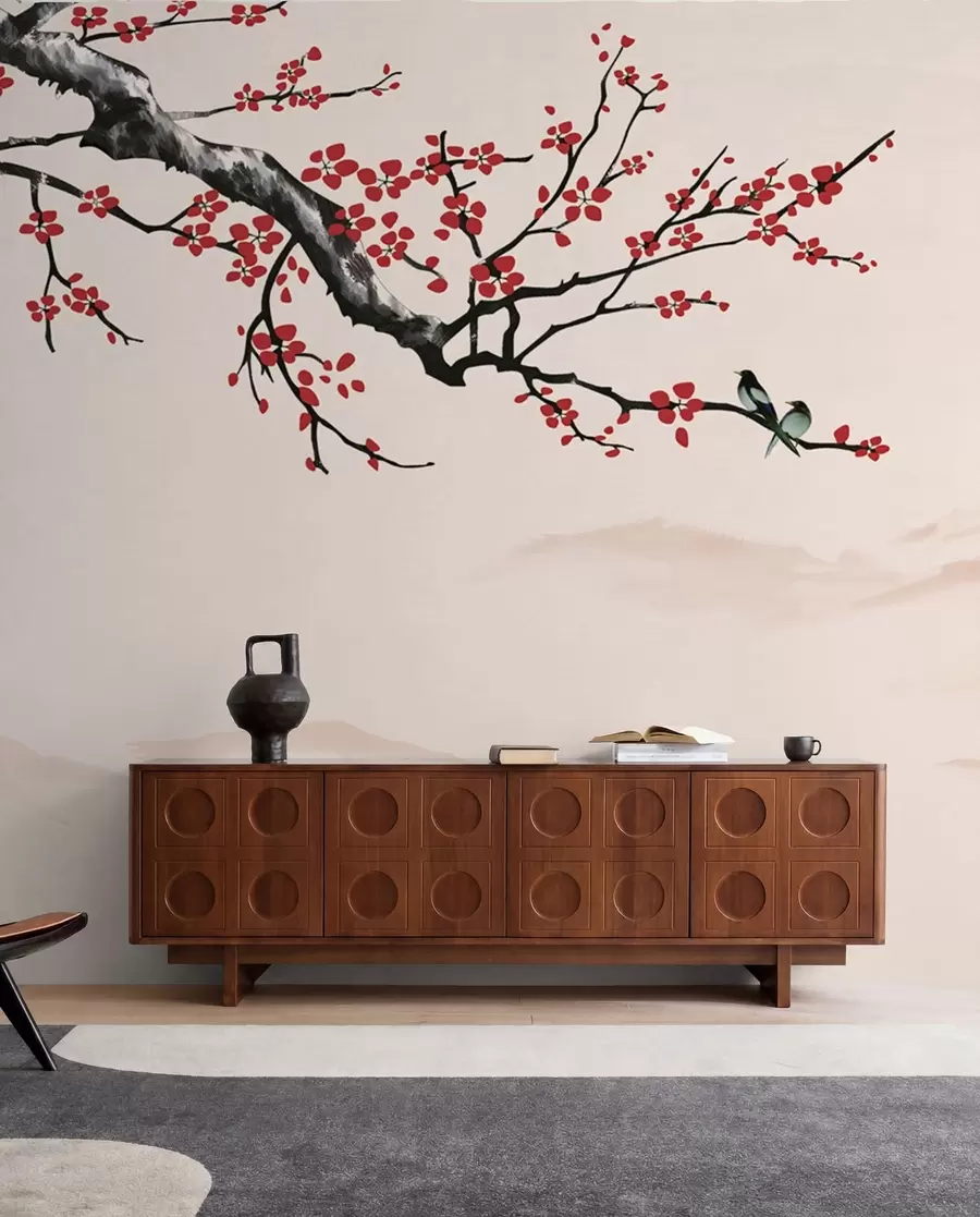 wall murals Vertebrate, sky e boat u40186
