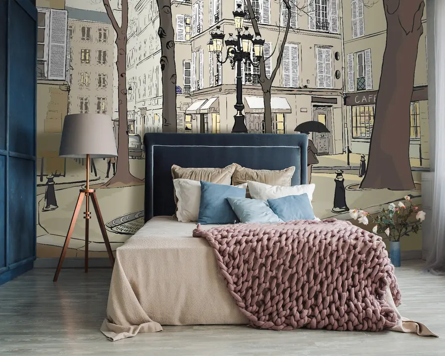 wall murals Building, window e infrastructure u55549