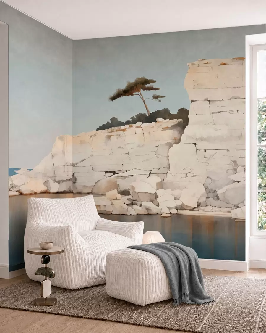 wall murals Quiet Coast w05922