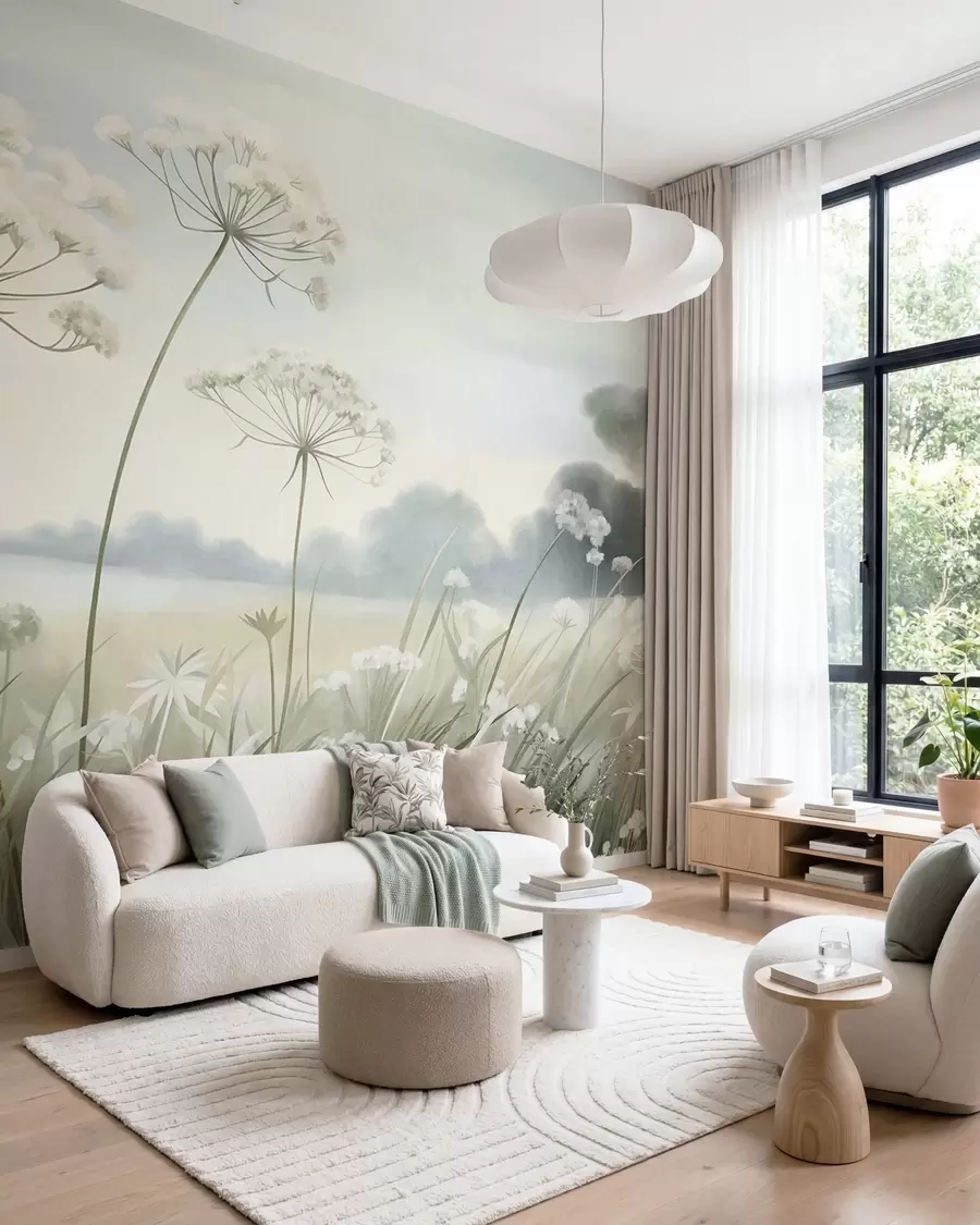 wall murals Quiet Meadow w10032