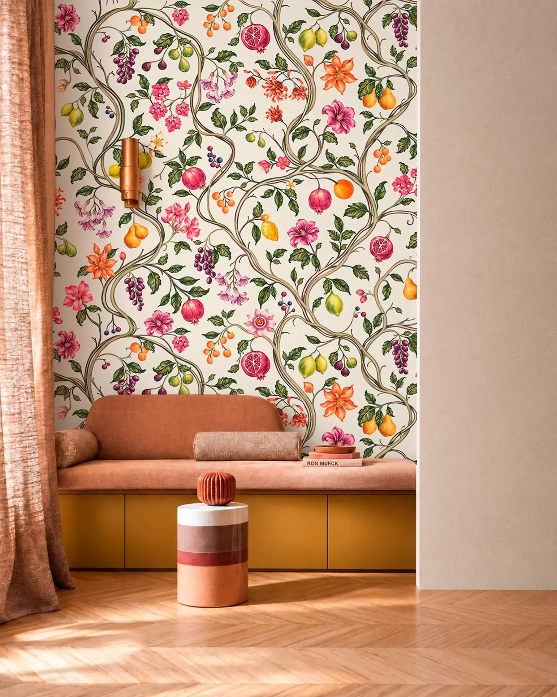 wall murals Birds in the Orchard w05862