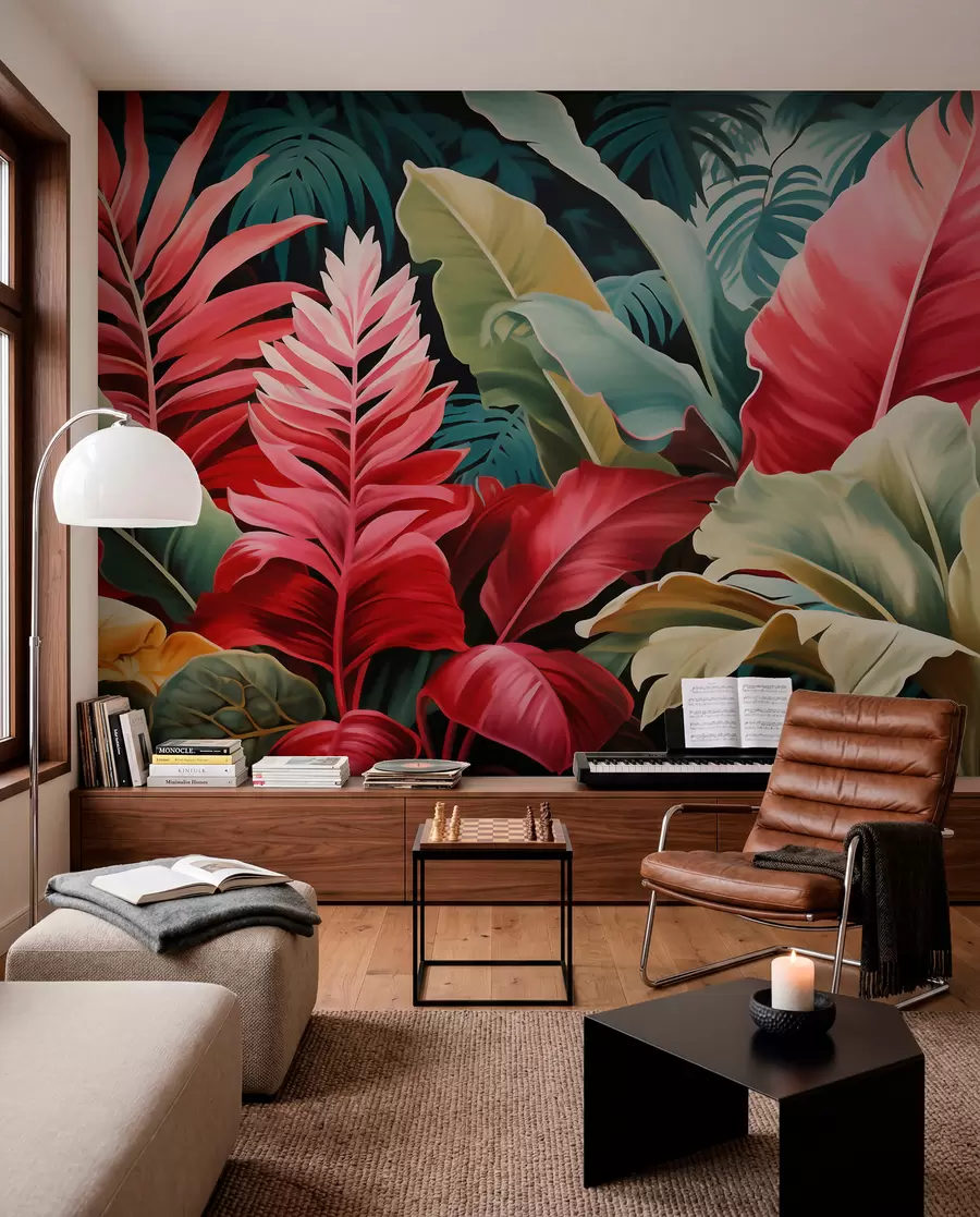 wall murals Coral Tropics w05936