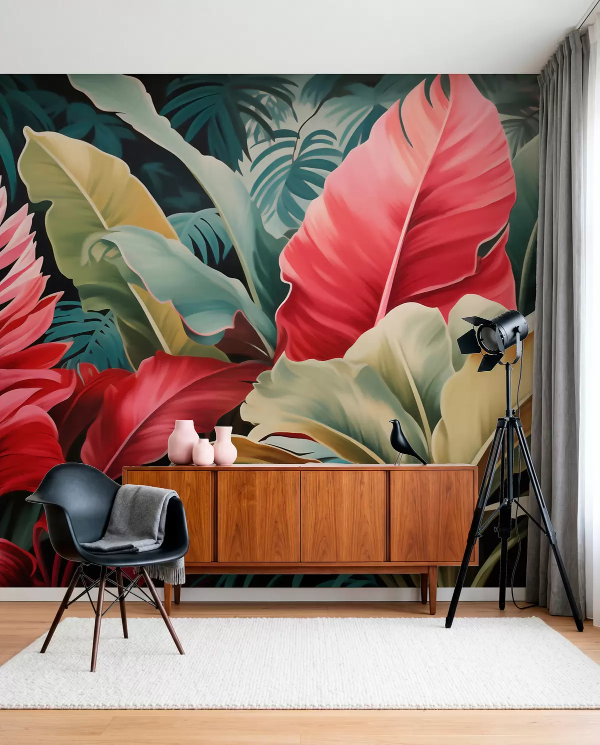 wall murals Coral Tropics w05936