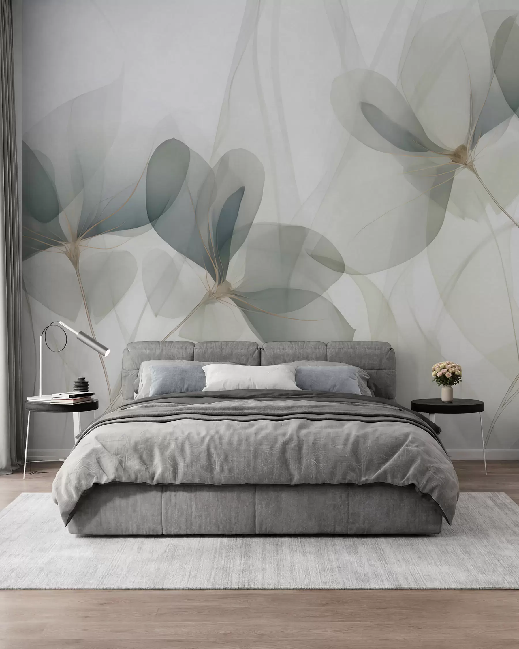 wall murals Sage Petals w05952