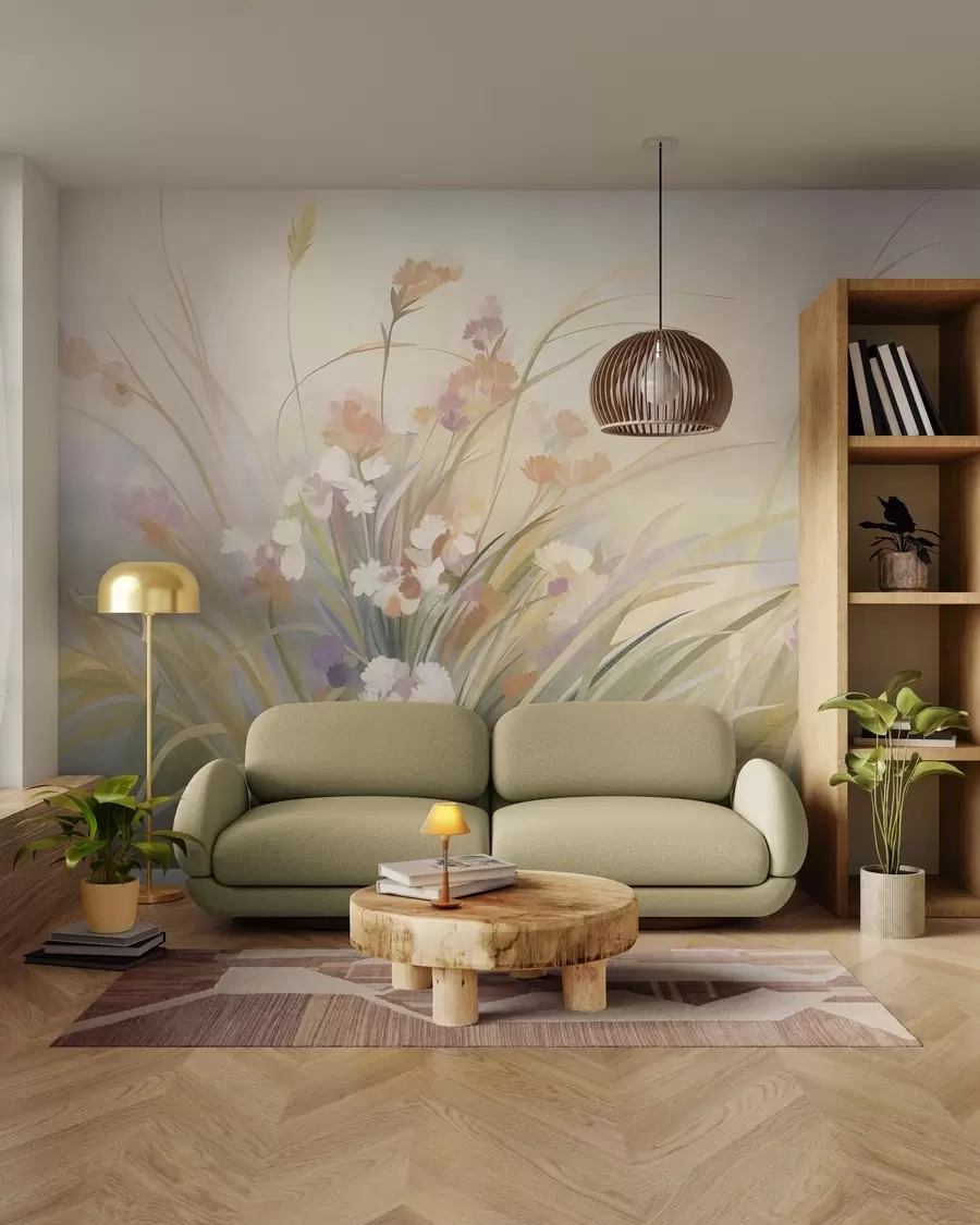 wall murals Meadow Glow w10062
