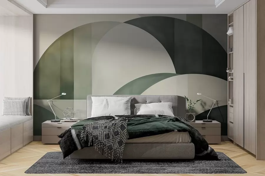 wall murals Geometric abstraction w05943