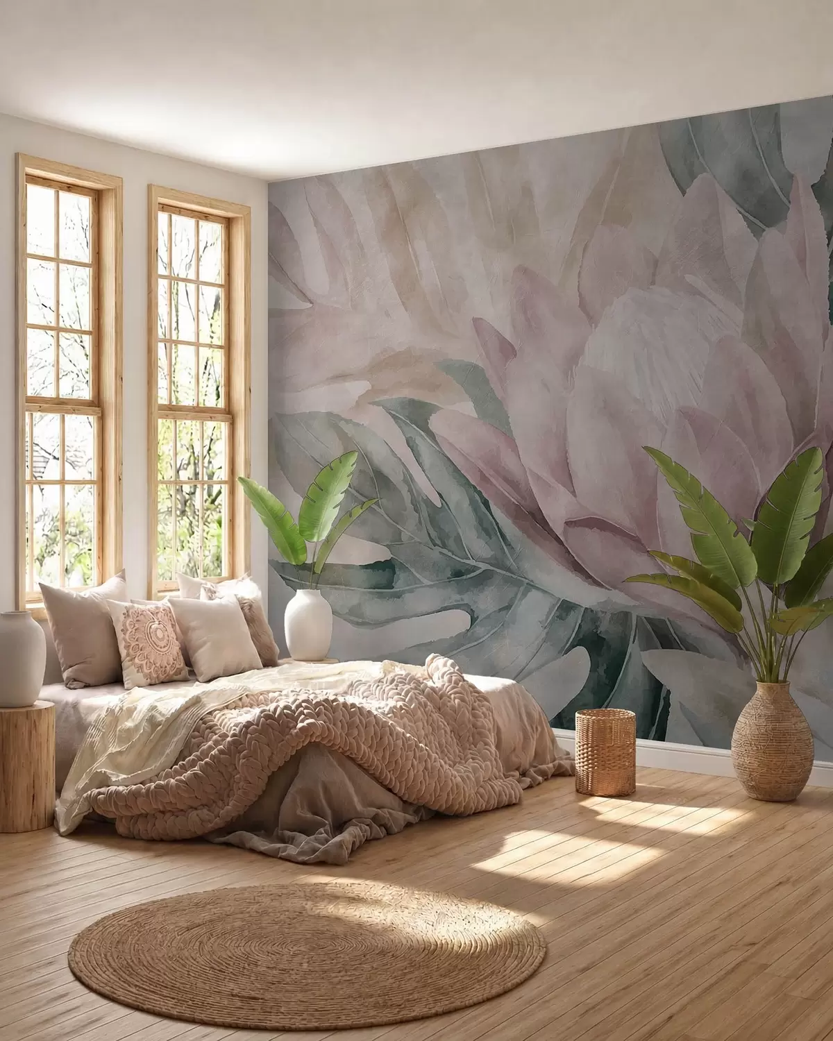 wall murals Open Blossom w09988