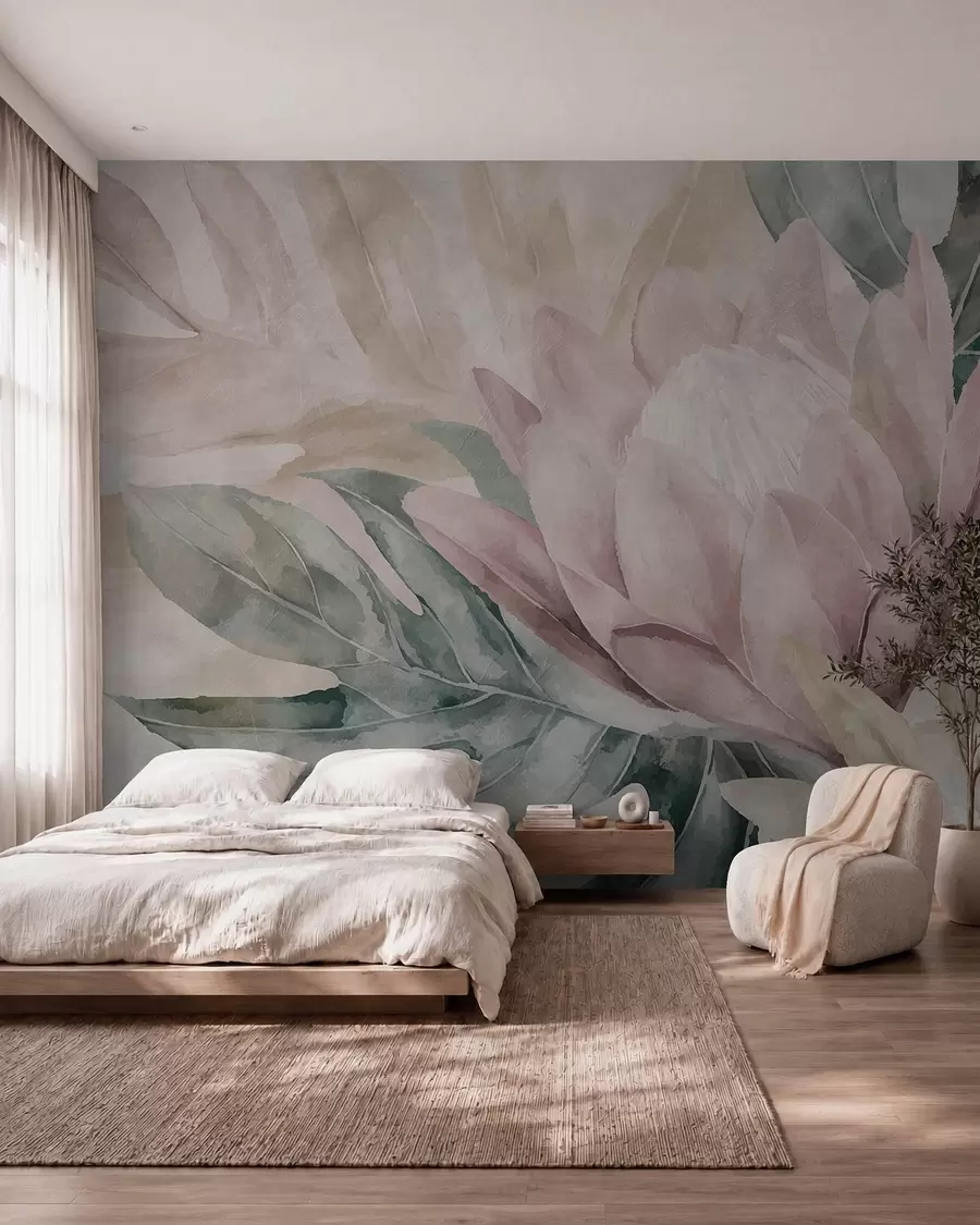 wall murals Open Blossom w09988
