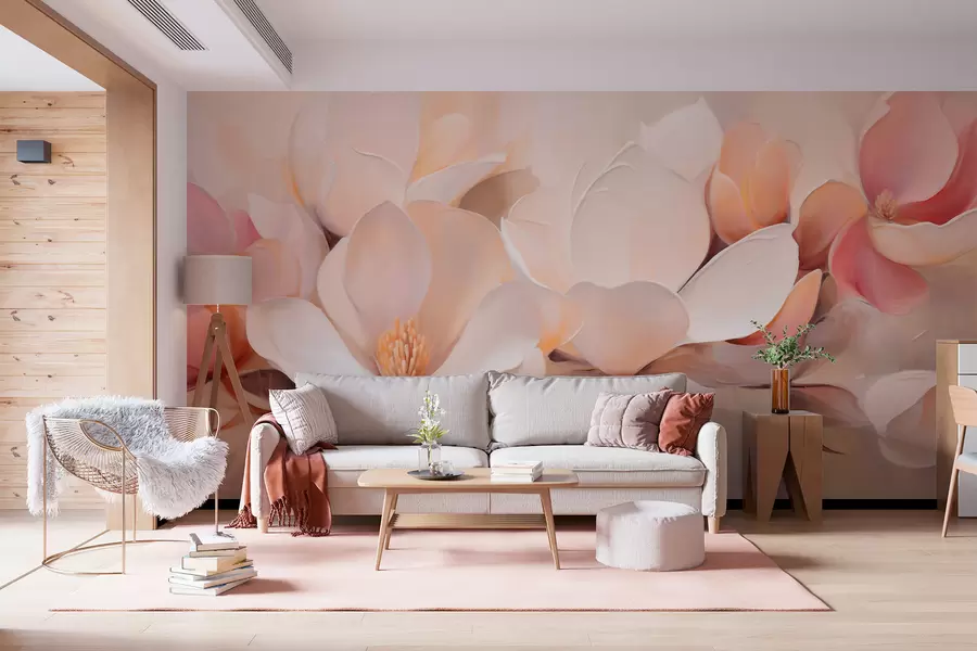wall murals A branch with flowers w05979