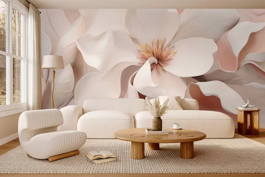 wall murals Fantasy flowers w05985
