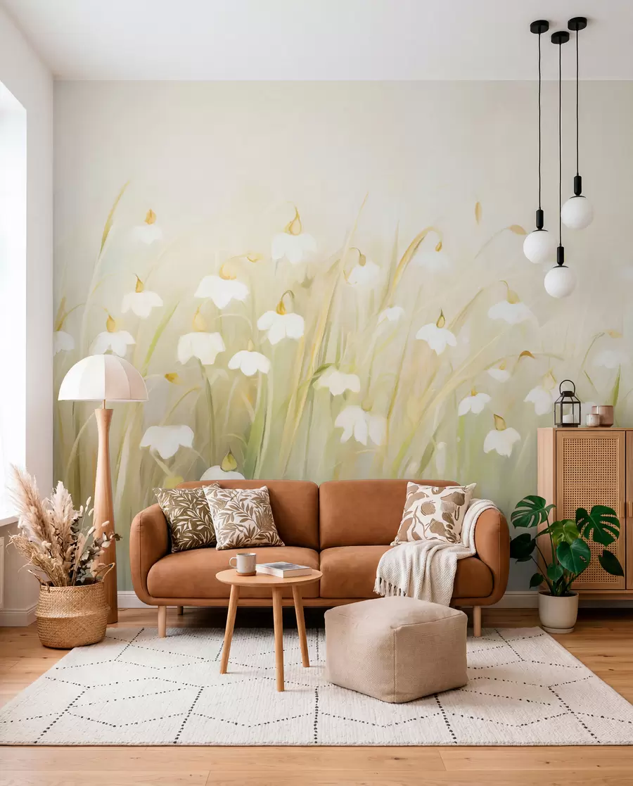 wall murals Wildflowers w05830