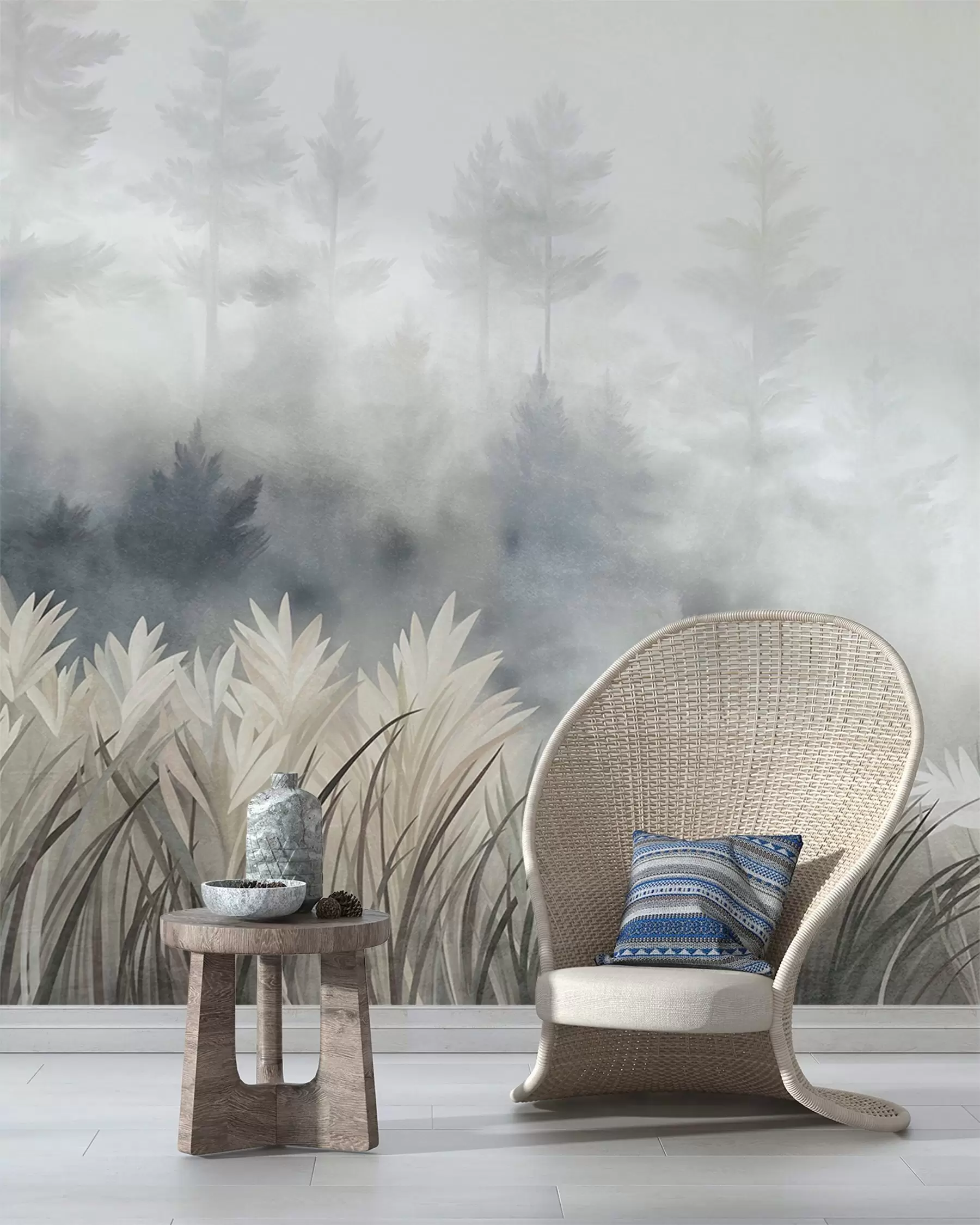 wall murals Where Silence Grows w10082