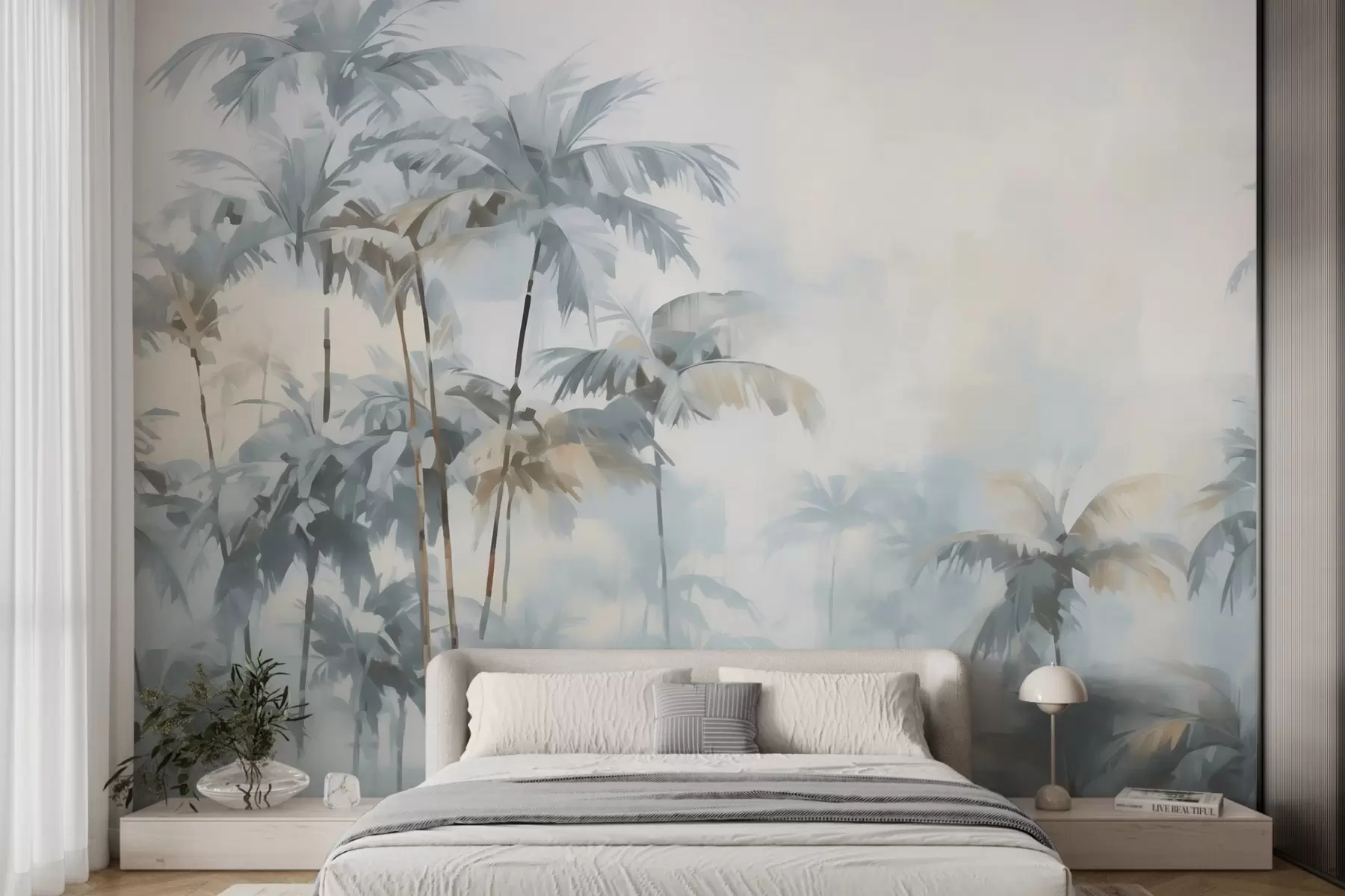 wall murals Let the Day Drift w05994