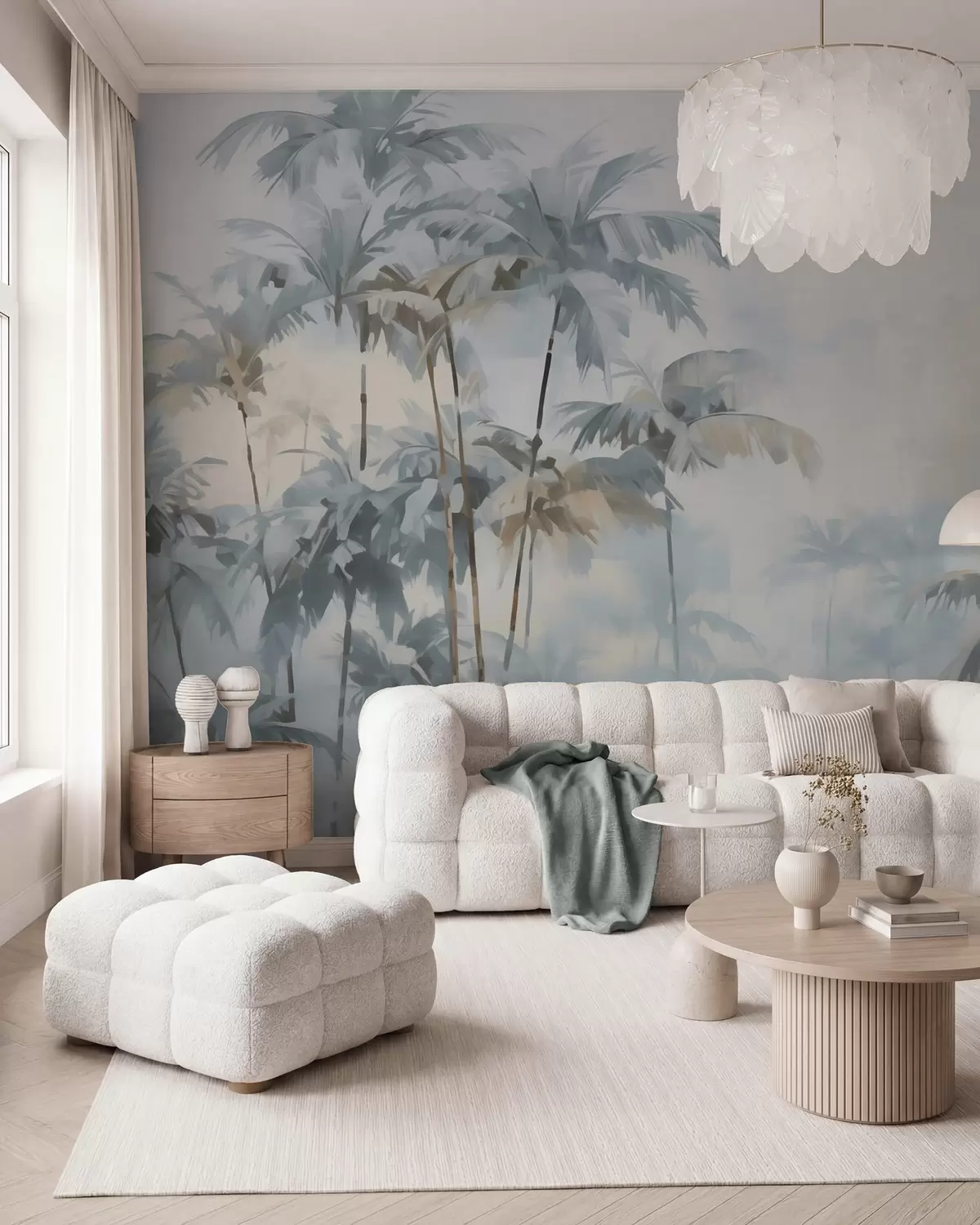 wall murals Abstract palms w05994