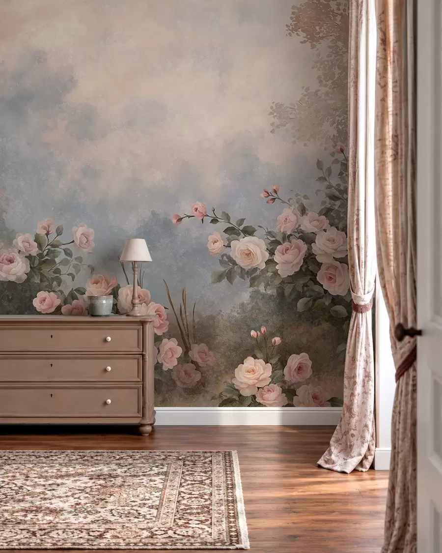 wall murals A Memory in Bloom w05888