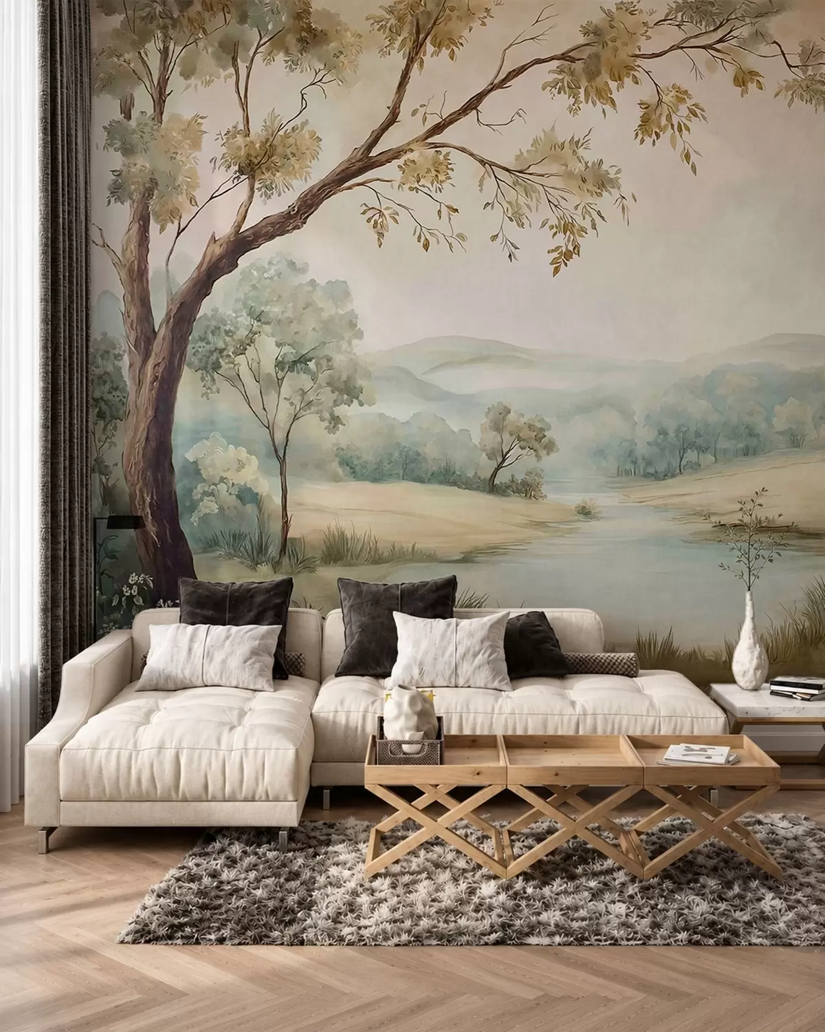 wall murals Stay by the Water w05957