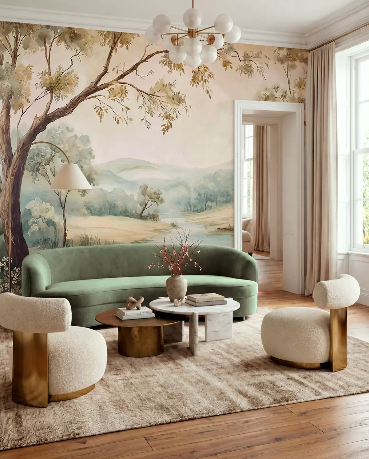wall murals Stay by the Water w05957