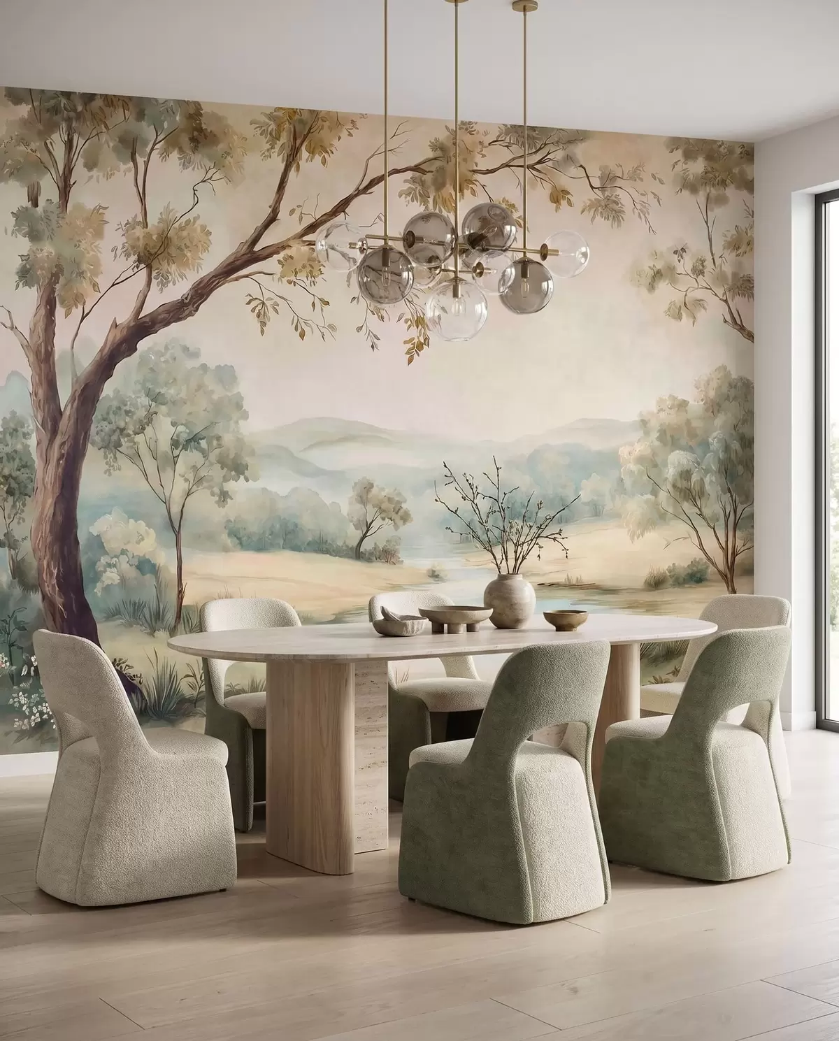 wall murals Stay by the Water w05957