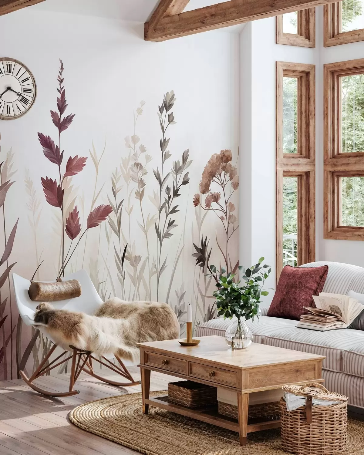 wall murals Meadow Memories w10084