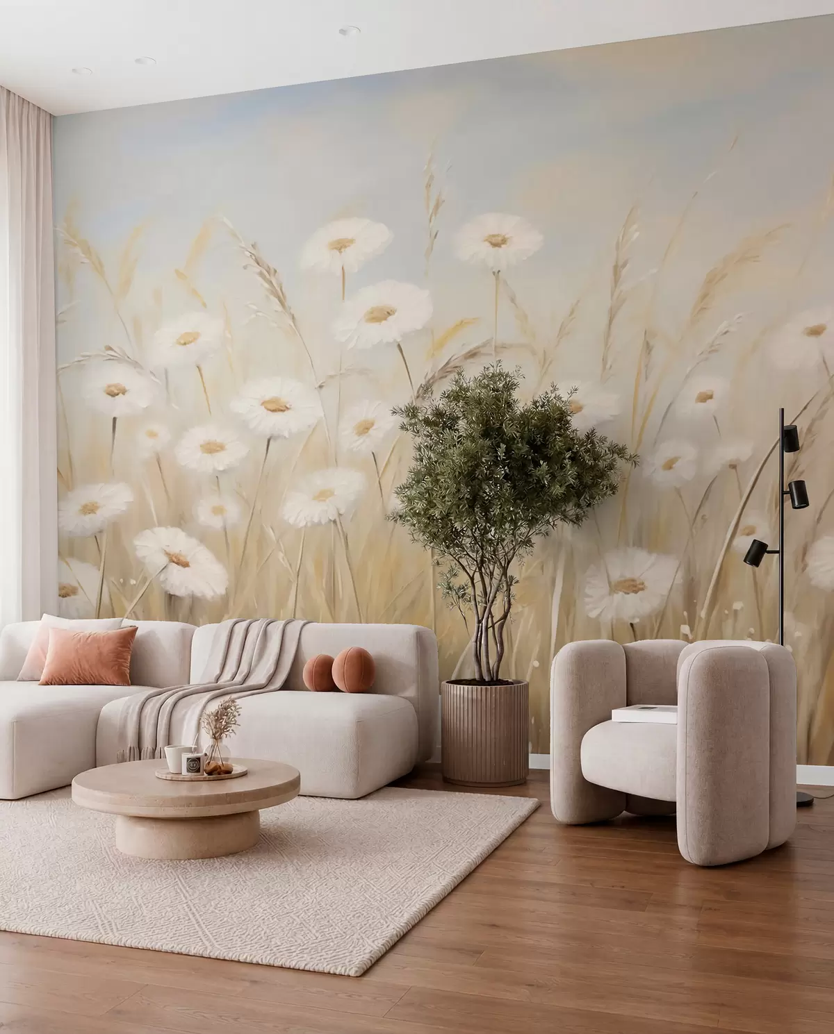 wall murals Wildflowers w05831