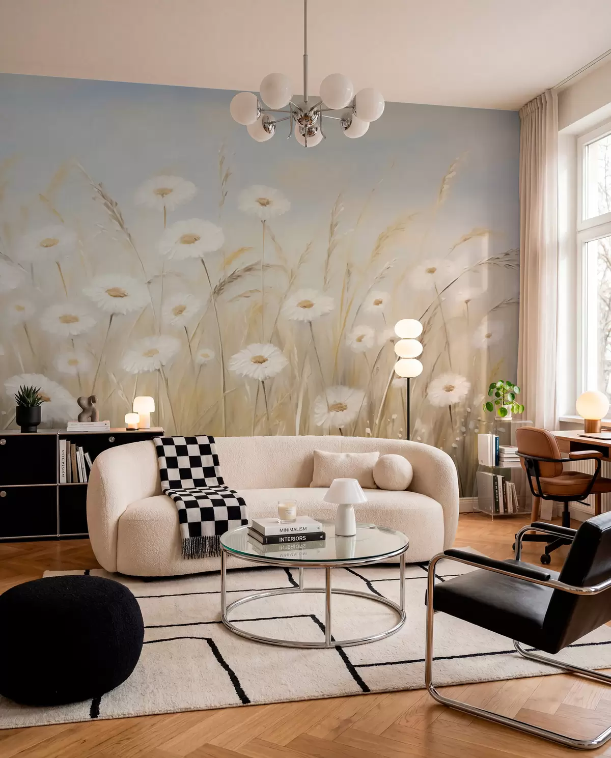 wall murals Wildflowers w05831