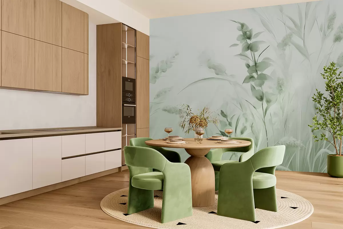 wall murals Field of flowers w05913v1