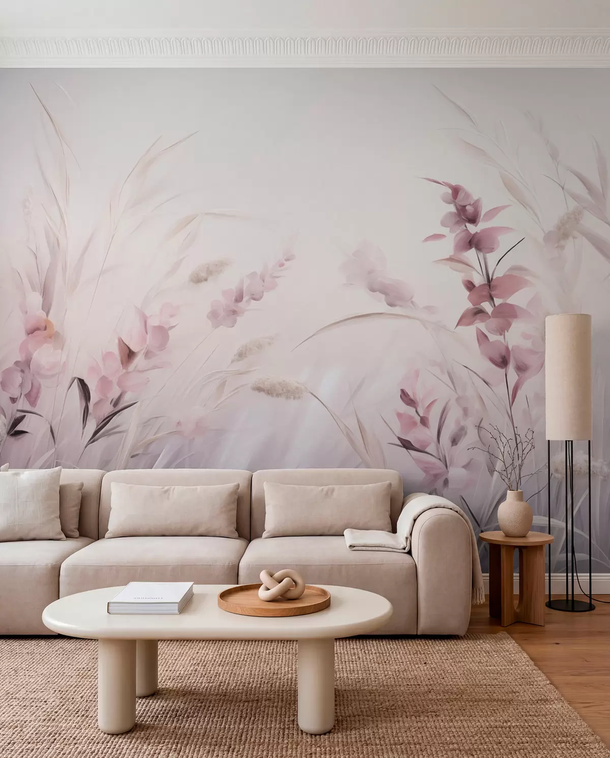 wall murals Field of flowers w05913v2