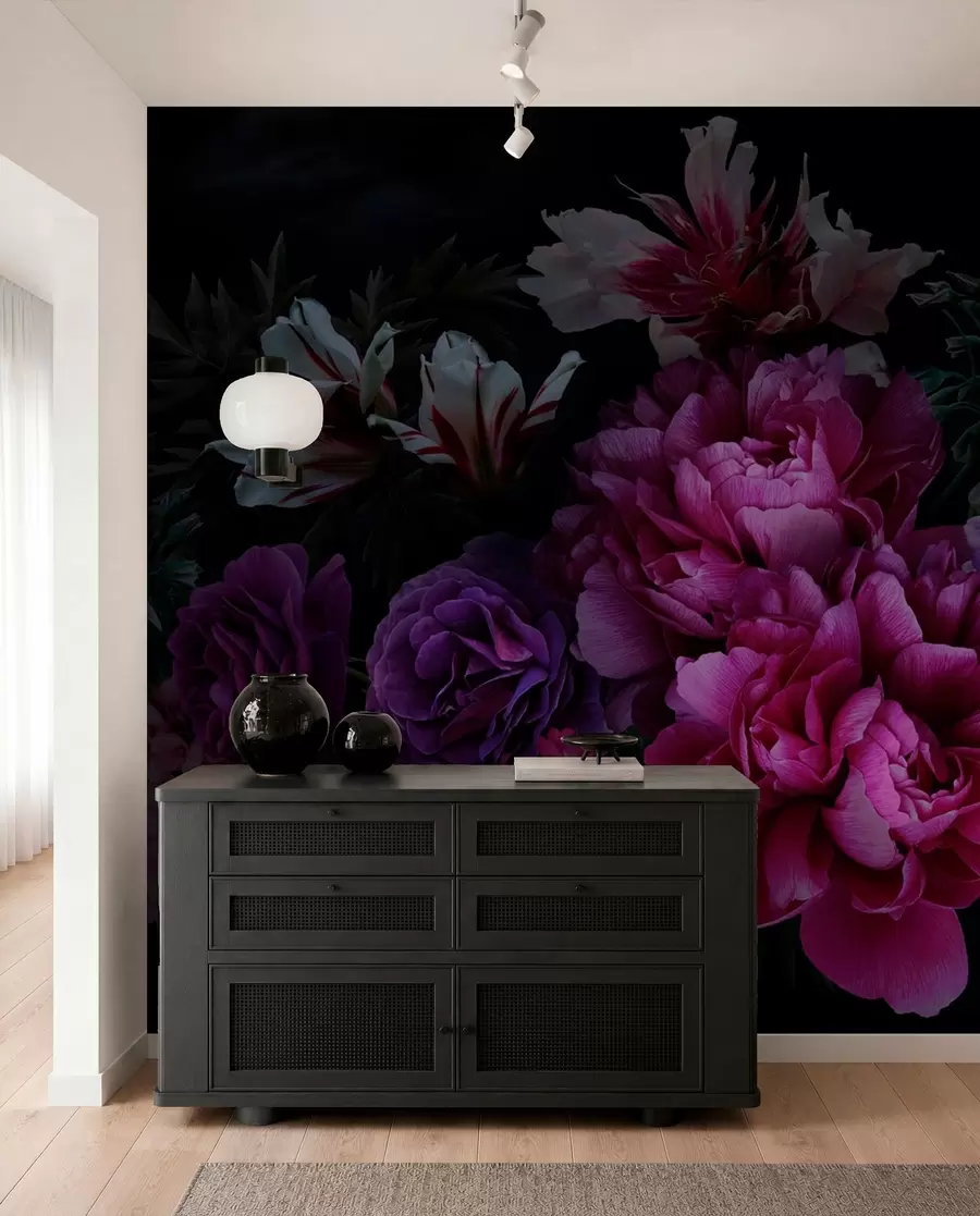 wall murals Bouquet of magnificent peonies u72224