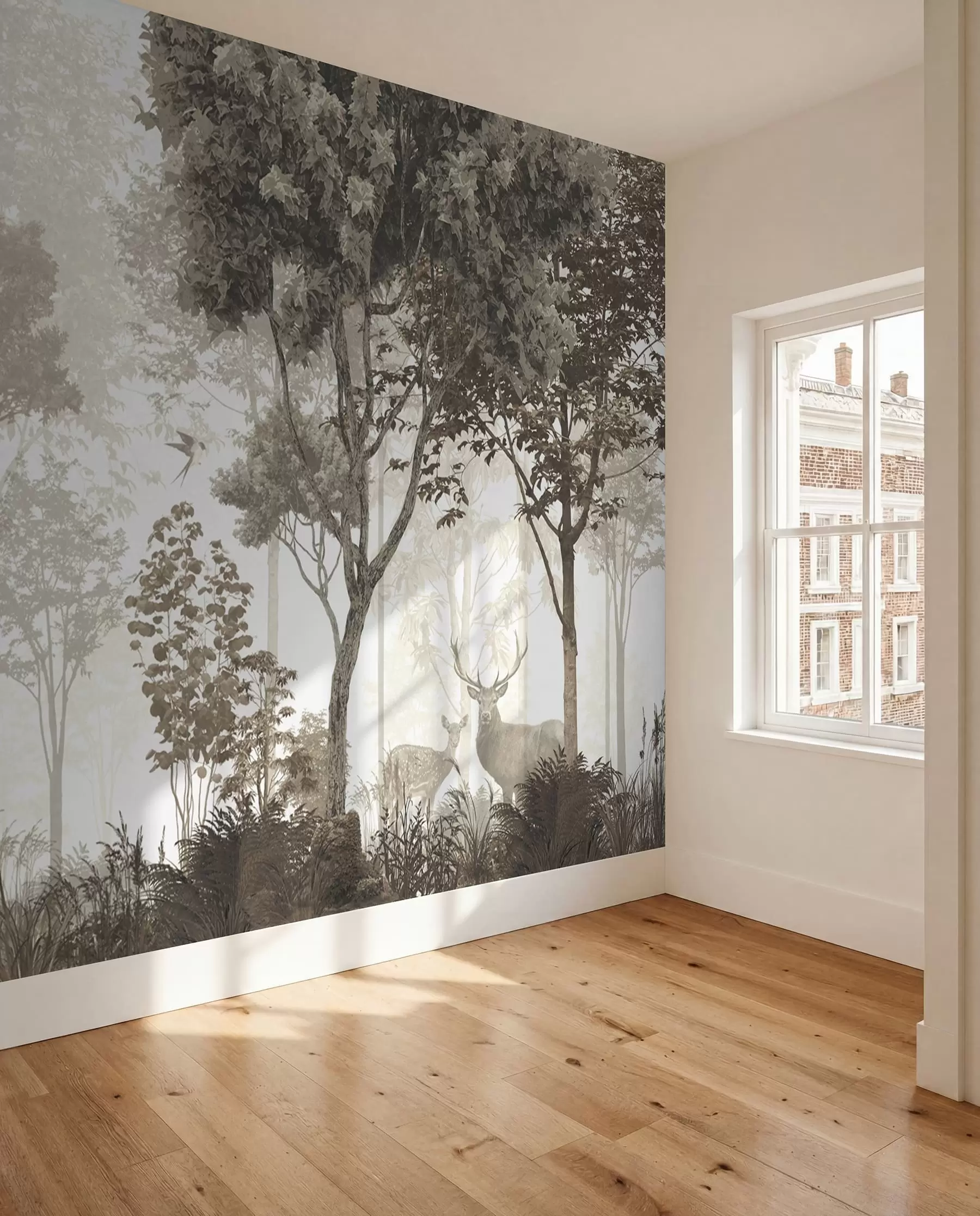 wall murals Magical forest u72134
